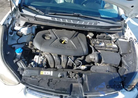 2015 Hyundai Elantra Limited z USA, uszkodzony, nr VIN 5NPDH4AE6FH598151